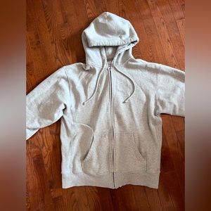 Tna Boyfriend Oversized Zip Up Hoodie Regular Length Size S